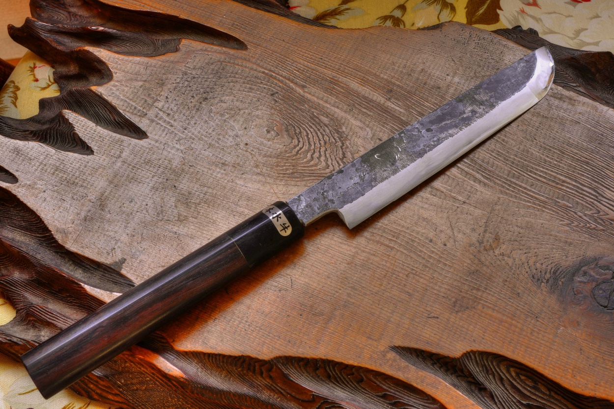 Single bevel knives Old blacksmith style