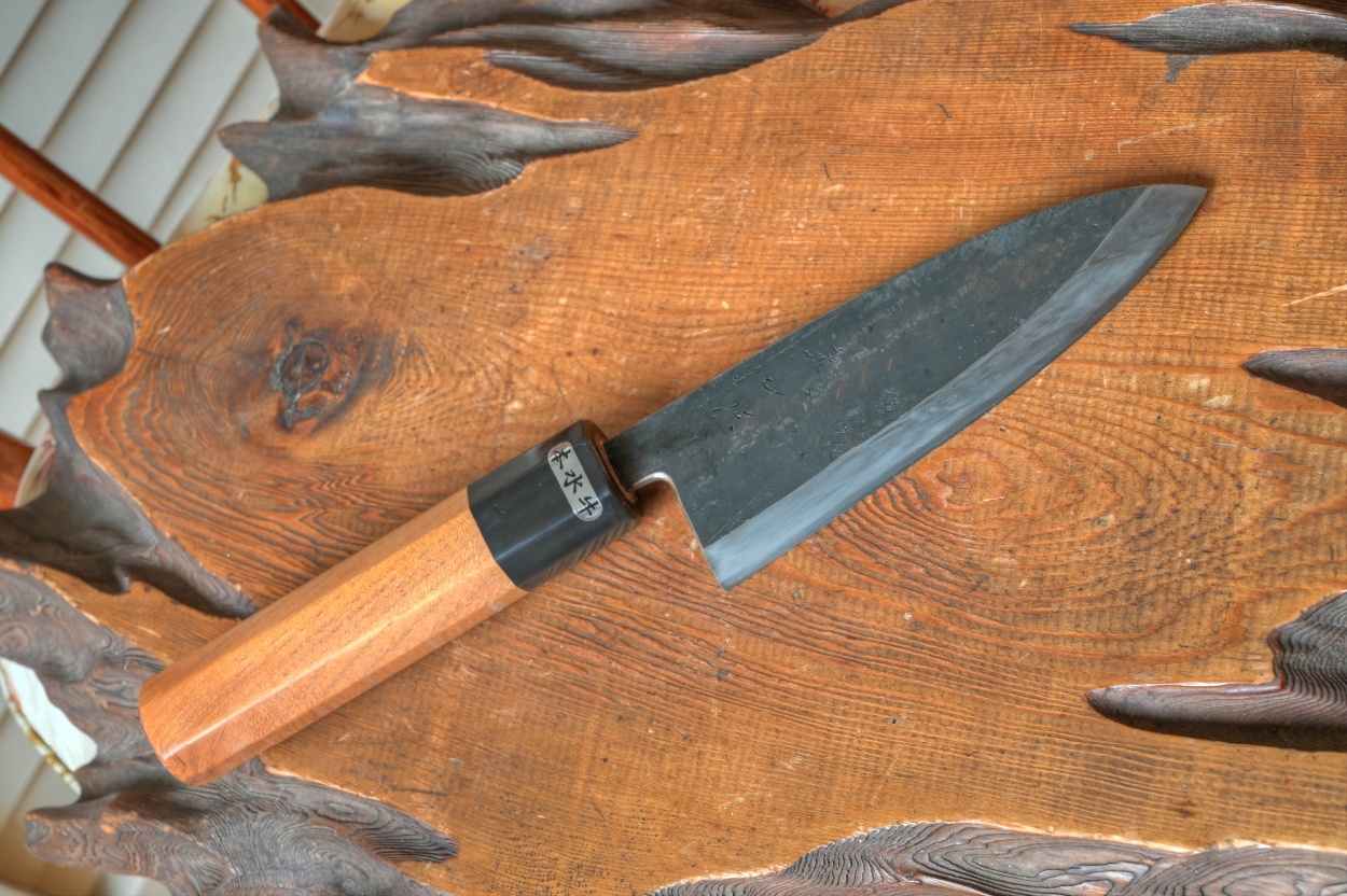 Single bevel knives Old blacksmith style