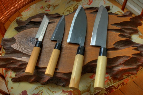 8 kitchen knives